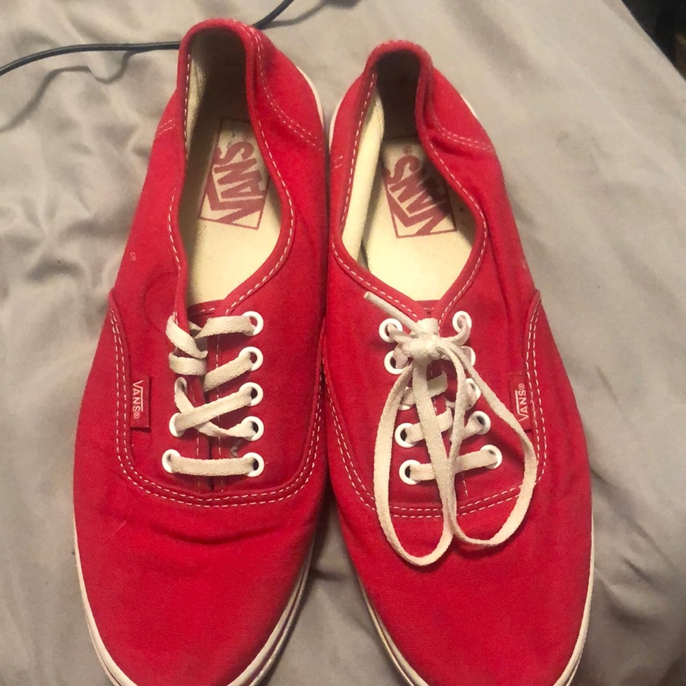 Red Vans